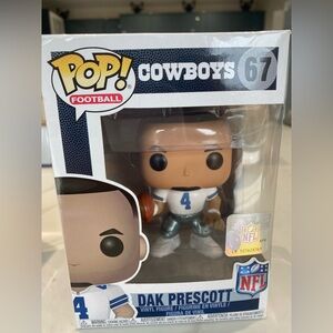 NIB Funko Pop Dallas Cowboys - Dak Prescott #67